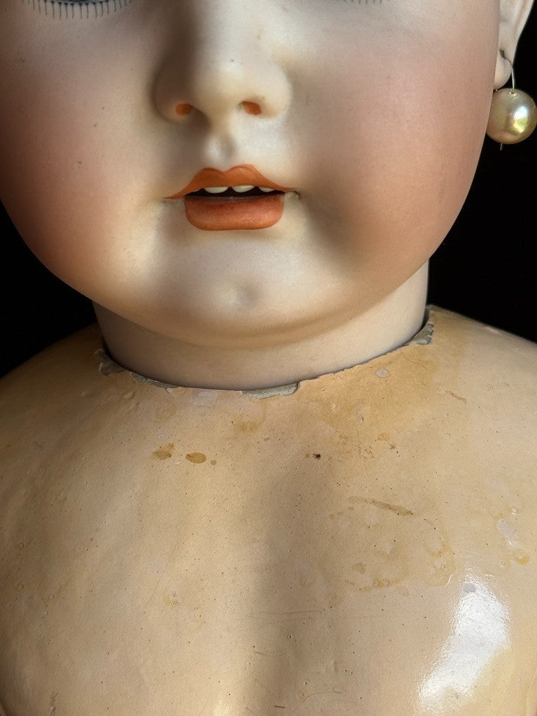 Antique German 24” Simon Halbig WSK Wiesenthal Schindel Kallenberg Bisque Doll
