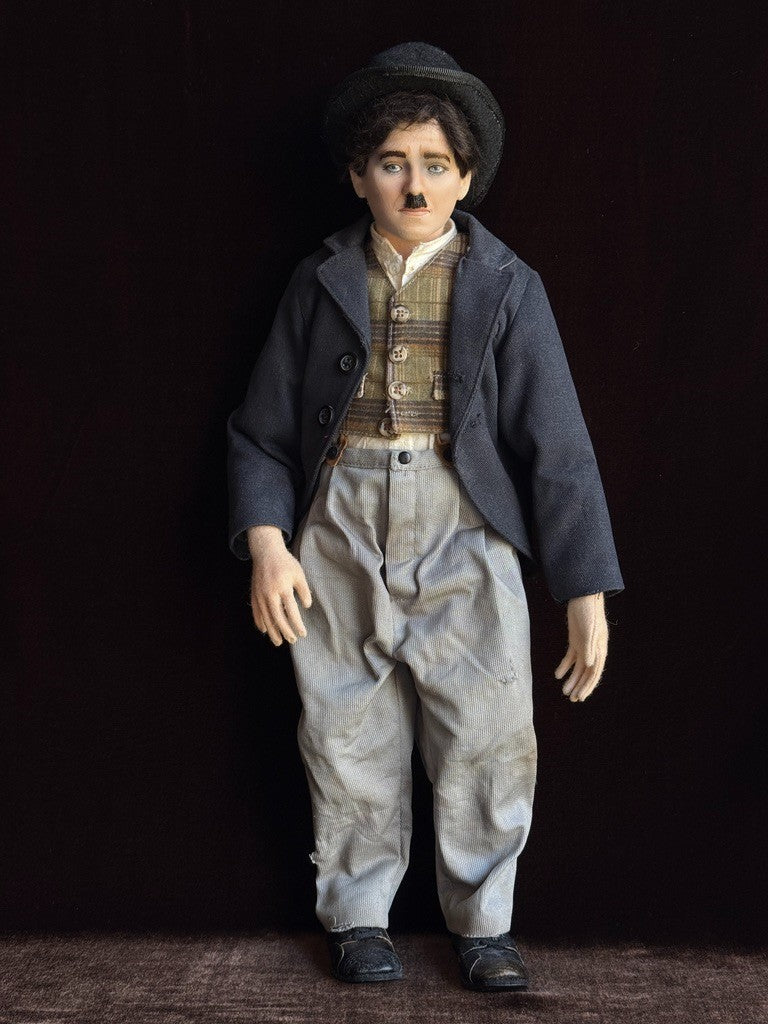 John Wright Charlie Chaplin Little Tramp A Dog's Life + Scraps in Box LE 50