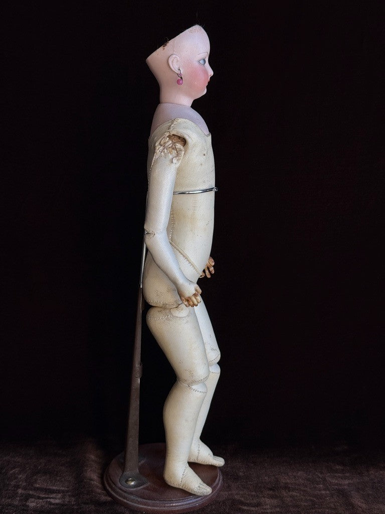 Antique French 16” Jumeau/Gaultier Bisque Head Fashion Poupee Bebe Doll