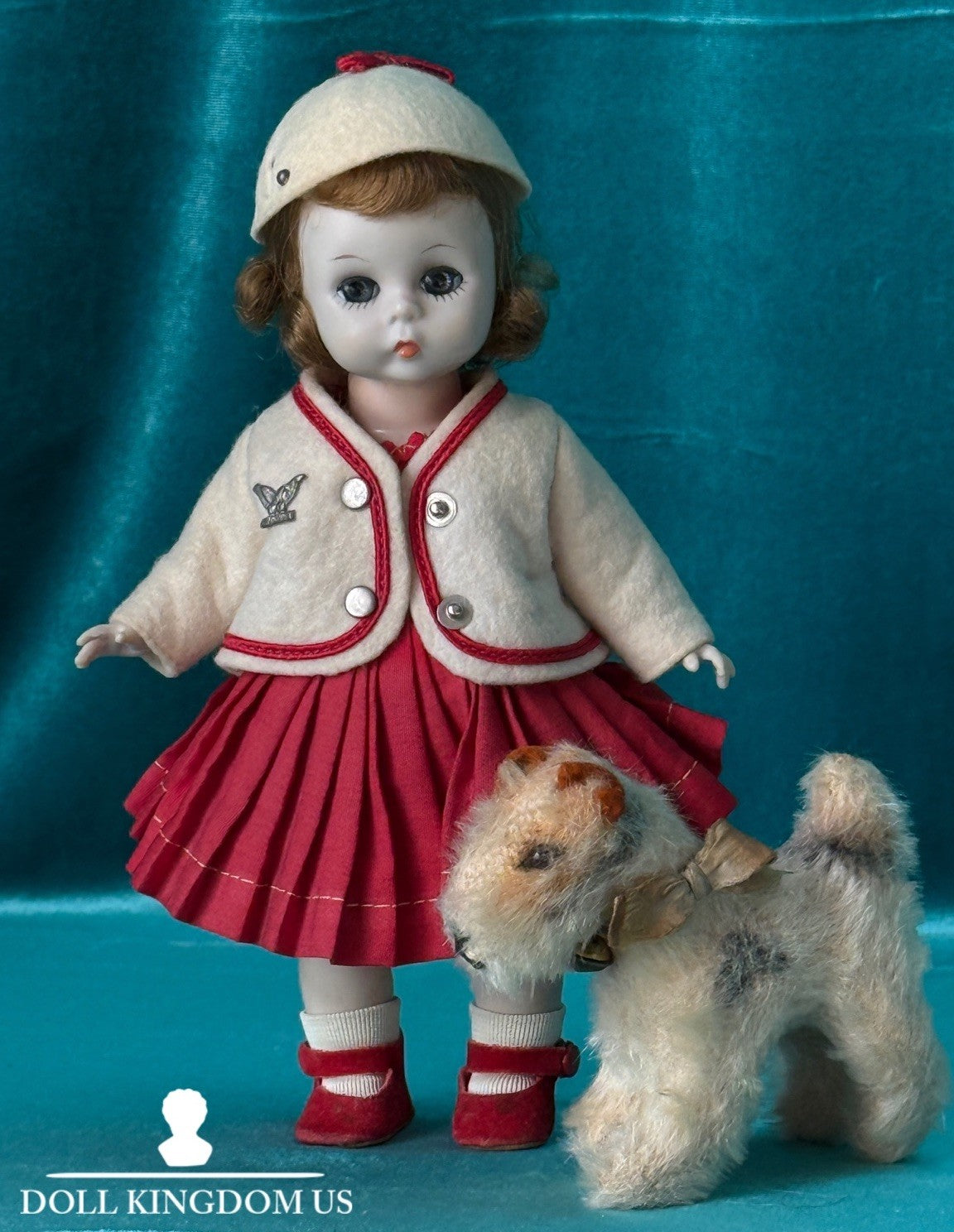Vintage Madame Alexander WENDY Spectator Sports #578BK Tagged Outfit Walker Doll