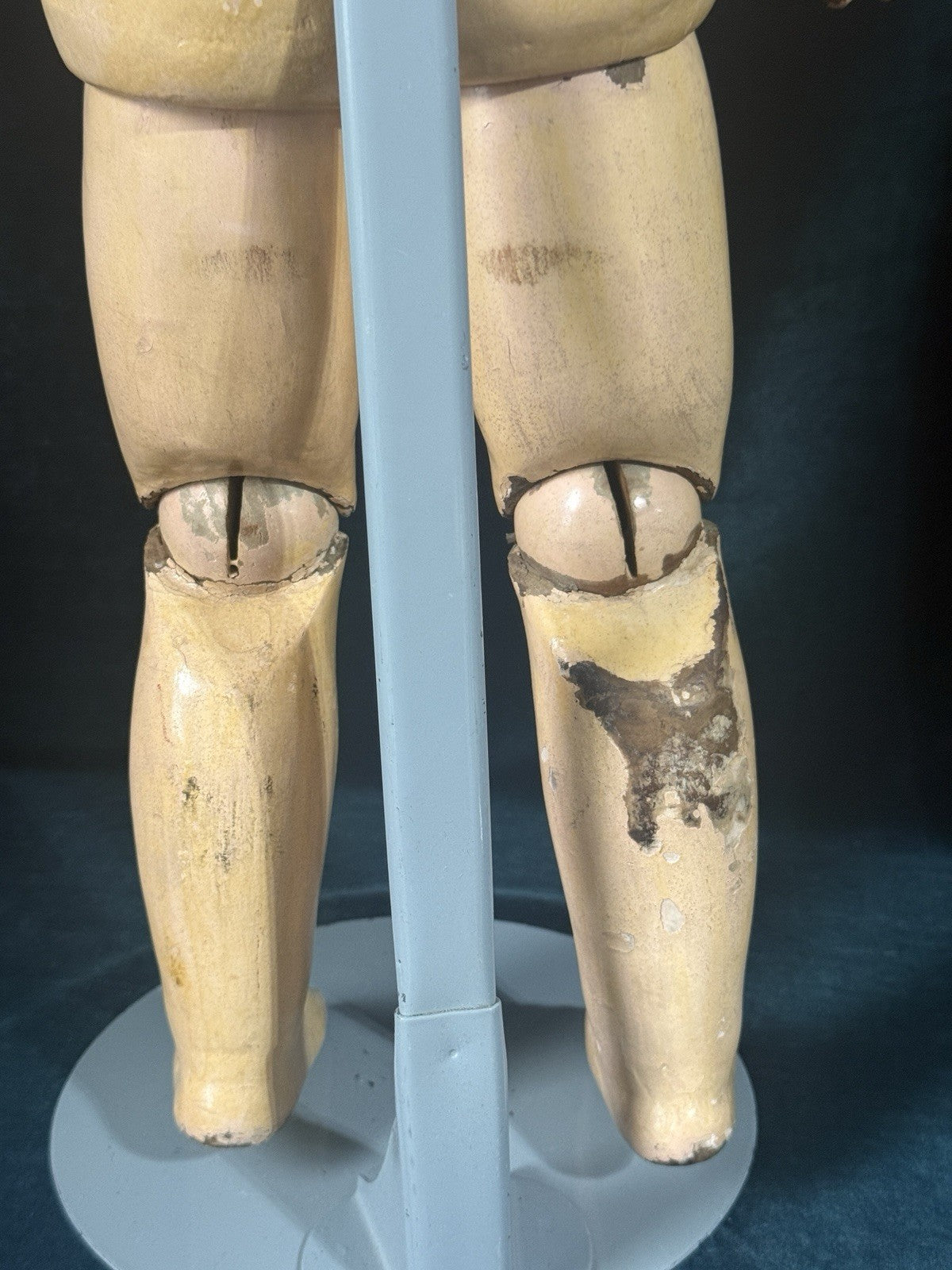 Antique French Tete JUMEAU 27” Doll Bisque Head Composition Body - Restored