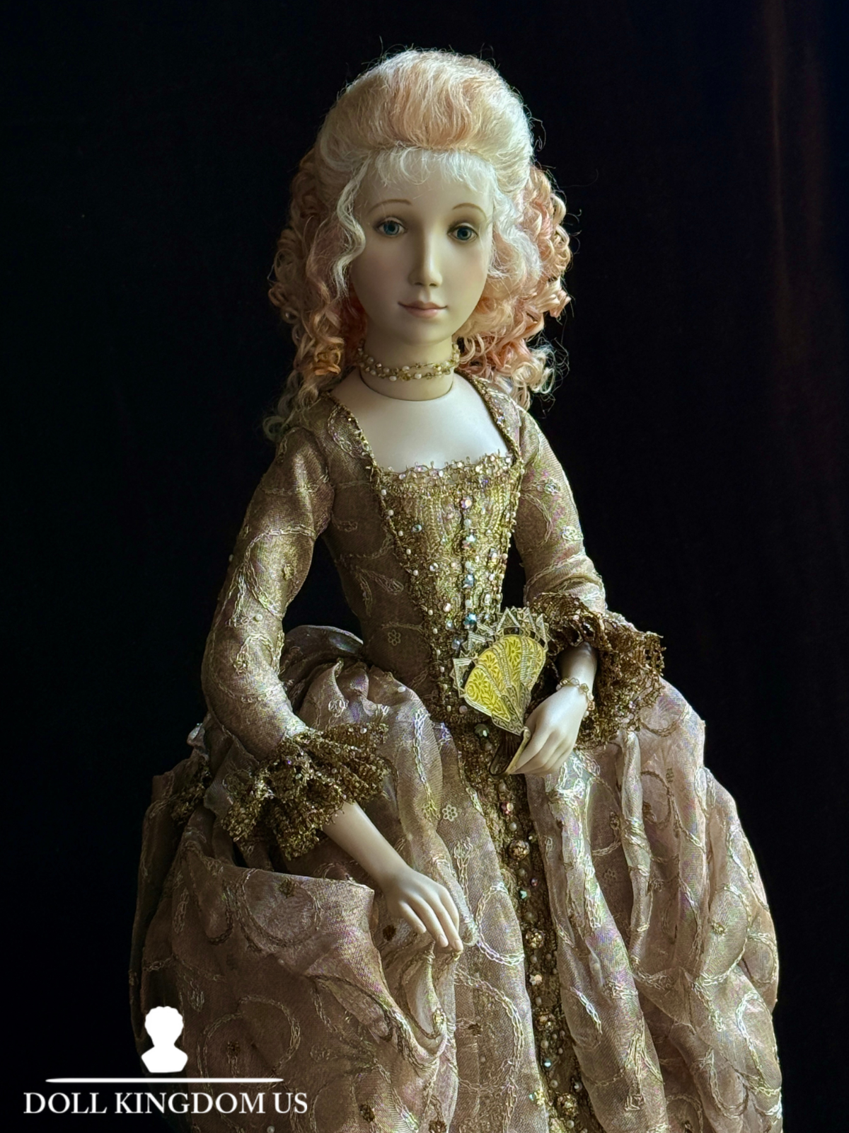 Russian Artist Alexandra Koukinova Cinderella Porcelain Doll in Box + Tag LE 20