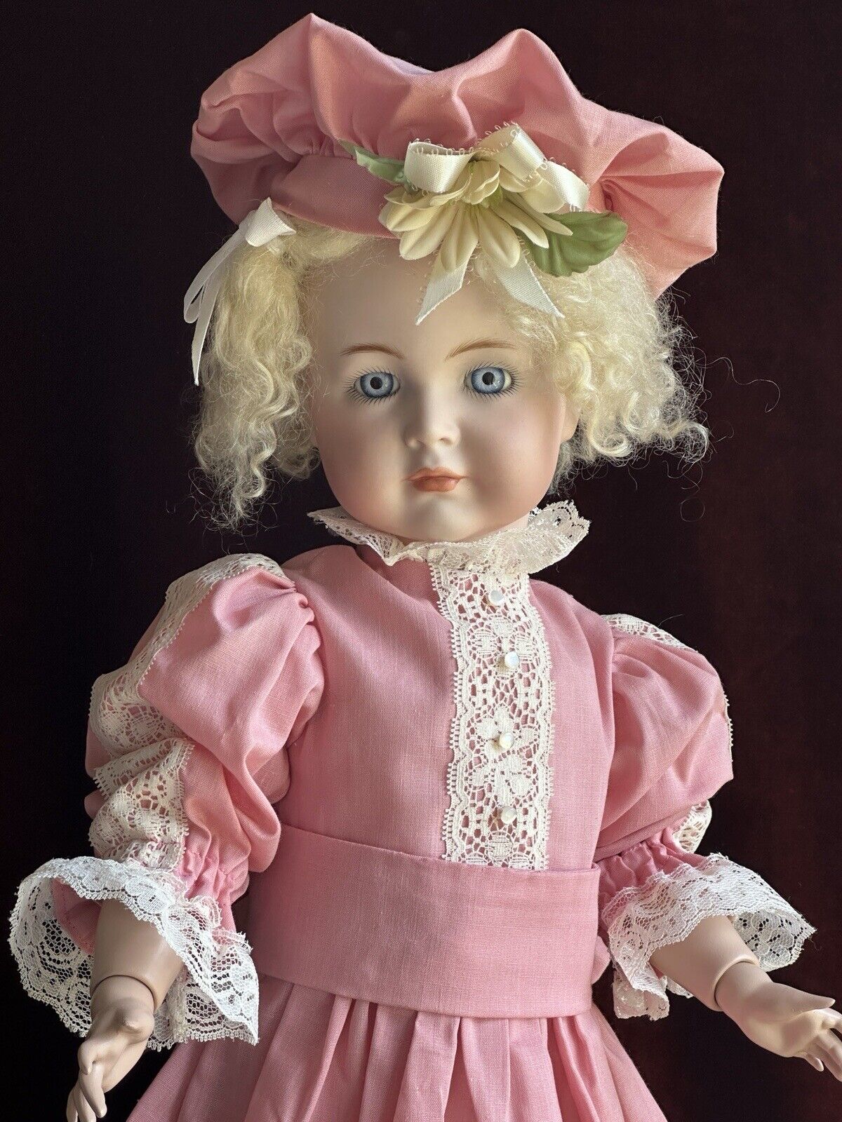 Porcelain 23” Reproduction of Antique Kammer Reinhardt 117 Mein Liebling Doll