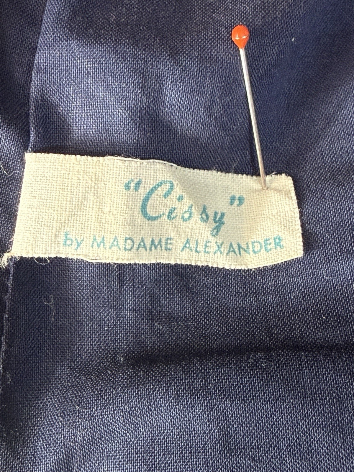 Vintage Tagged Yachting Ensemble 1958 Madame Alexander 20” Cissy  Doll