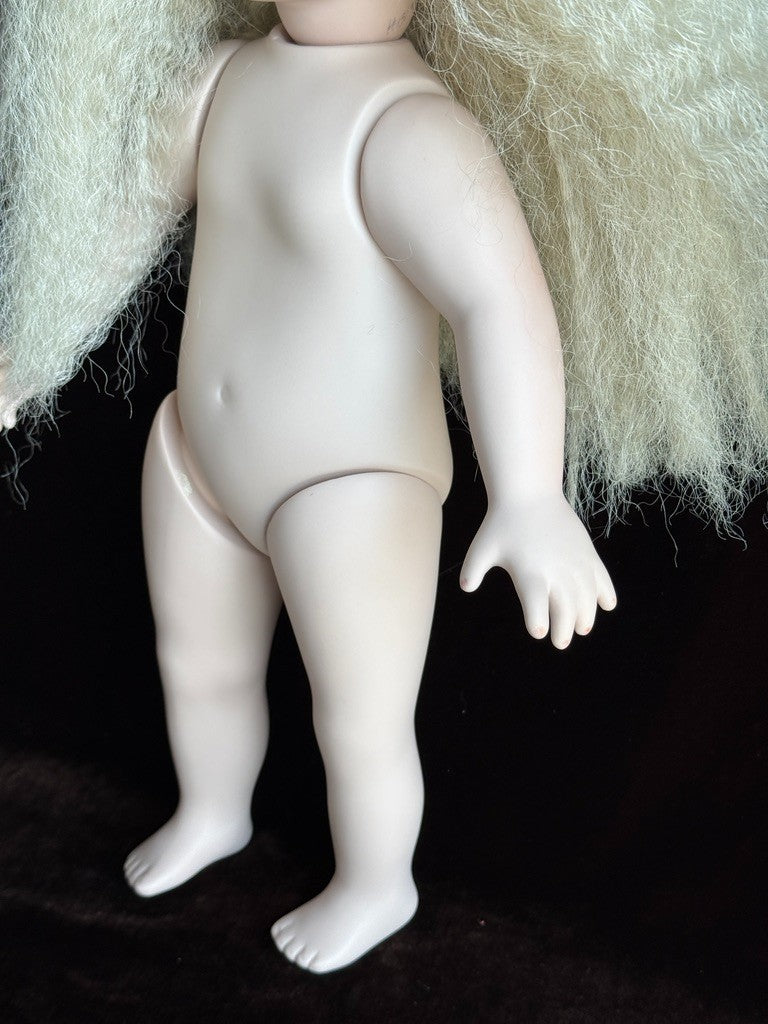All Porcelain 18.5" Handmade Reproduction of Elke Hutchens Little Bo Peep Doll