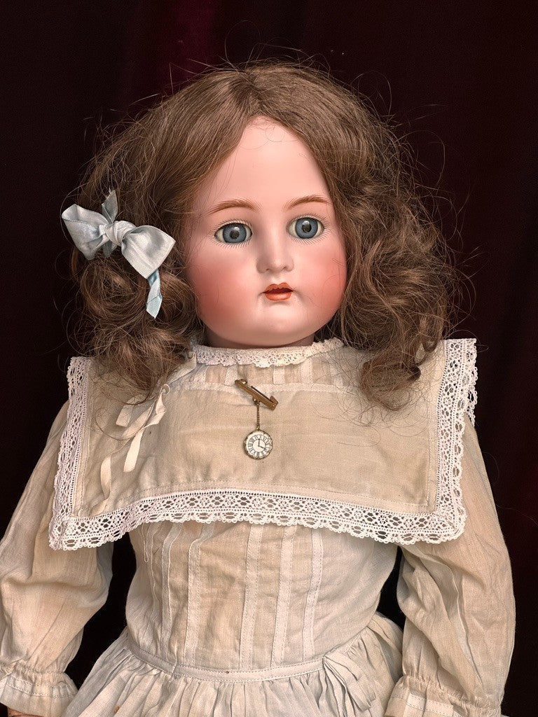 Large Antique German 28" Simon & Halbig Kammer & Reinhardt 73 Bisque Head Doll