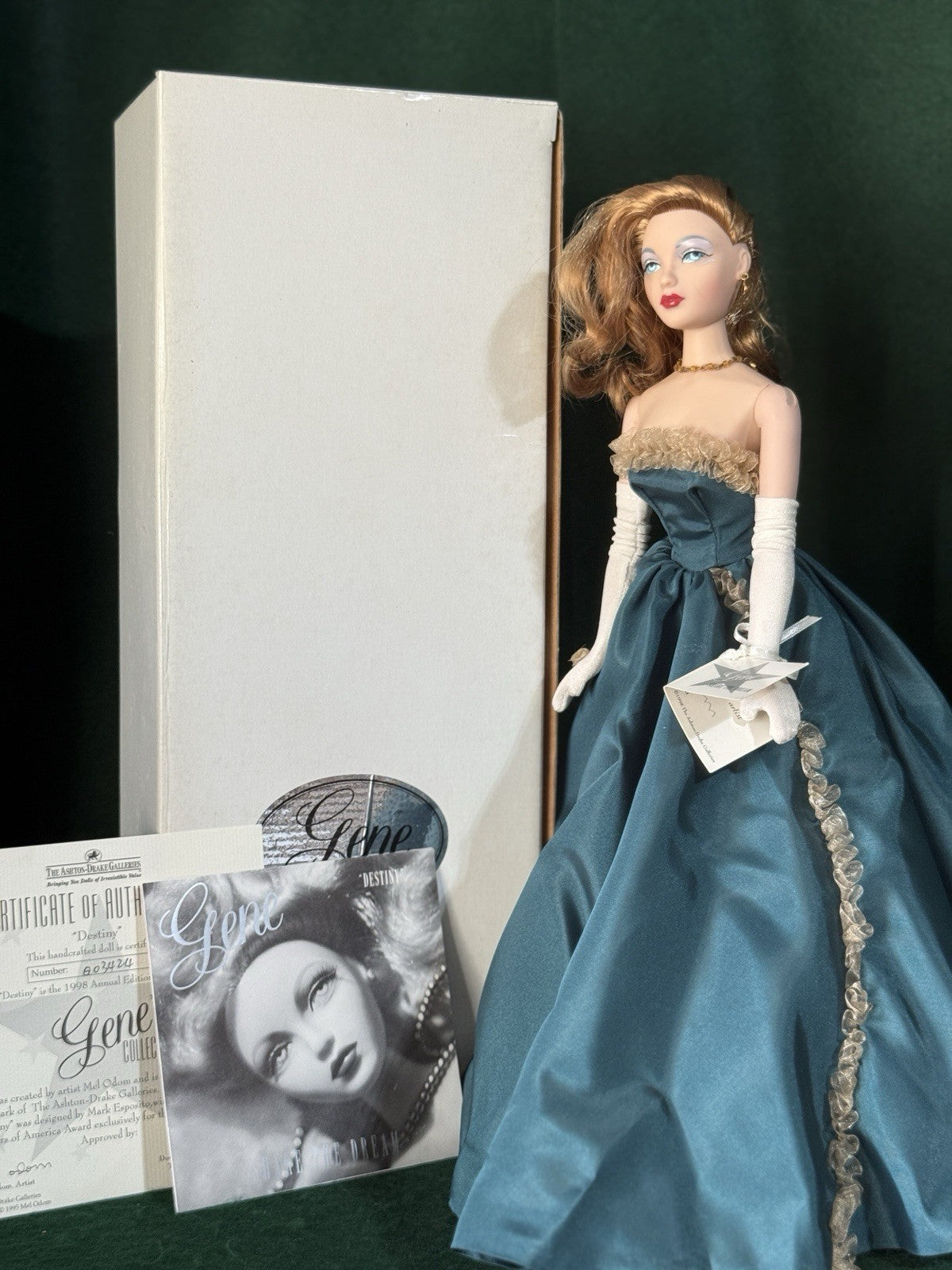 Gene Marshall “Destiny” Mel Odom Fashion Doll Box/Tag/COA