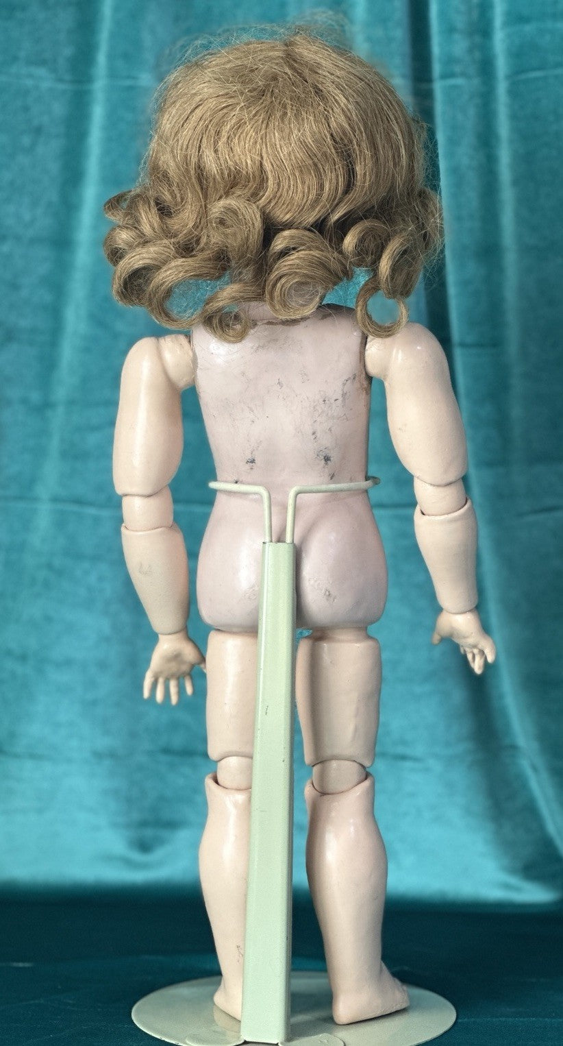 Antique German JDK Kestner Bisque Head Composition Body 16” Doll Mold 168