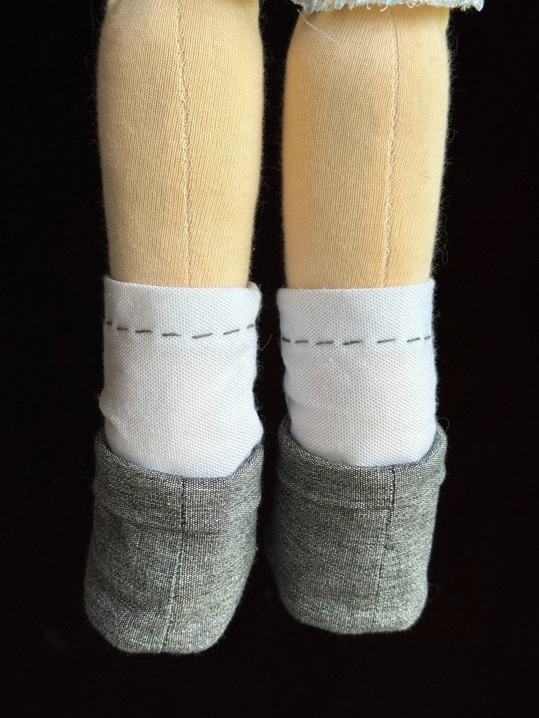 OOAK 20” Waldorf Style Cloth Handmade Doll