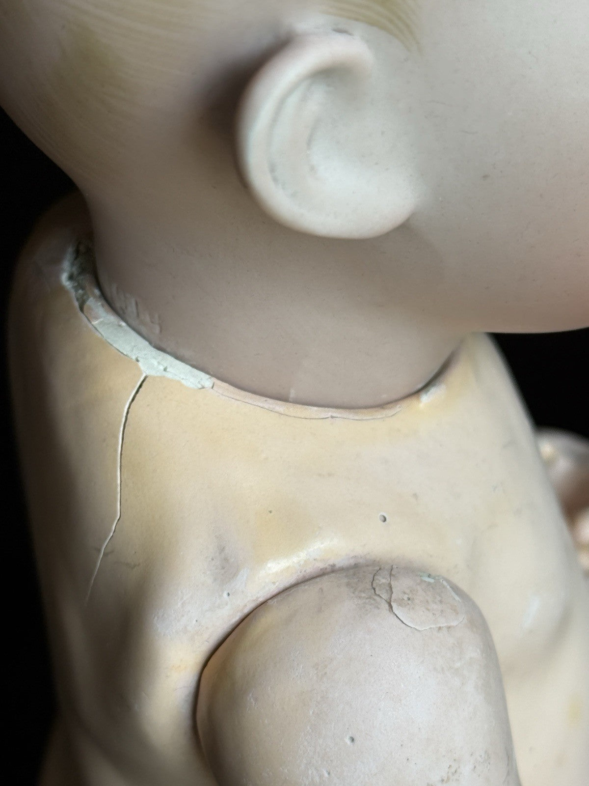 Antique German 12” Kestner JDK Hilda Bisque Head Baby Doll