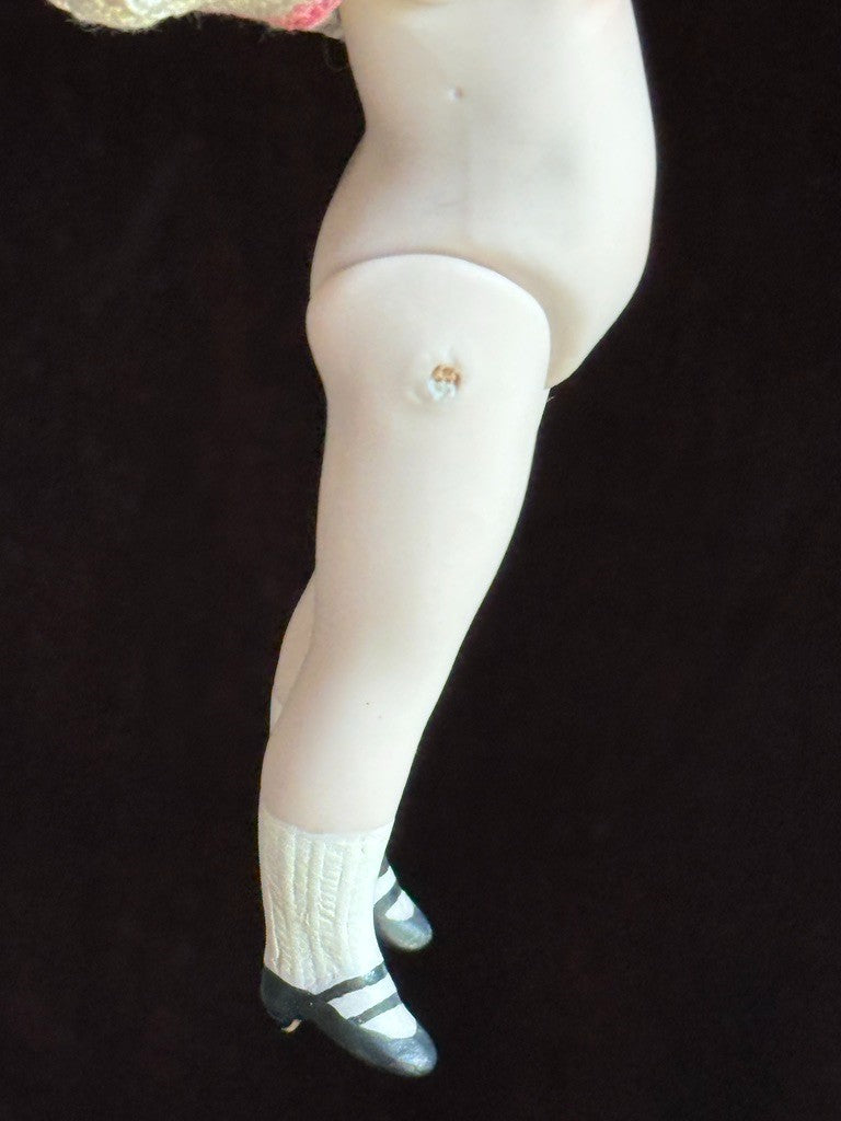 Miniature Cathy Hansen Porcelain Repro Antique French Mignonette Dollhouse Doll