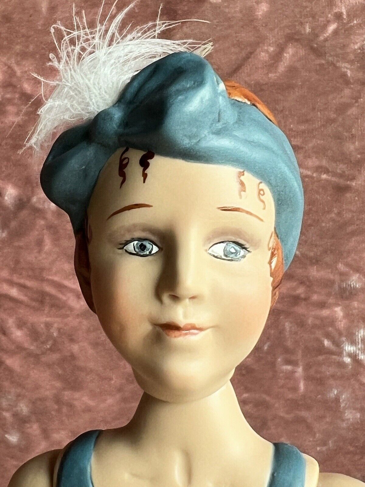 2 All Porcelain UFDC Artist Dolls by Sandra Justiss Flapper Style Swimmers