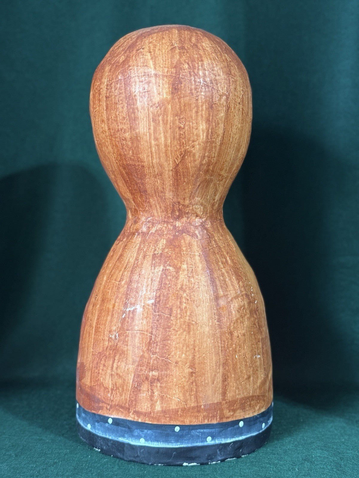 Hand painted 16” Mannequin Head For Jewelry/Scarf/Hat Display