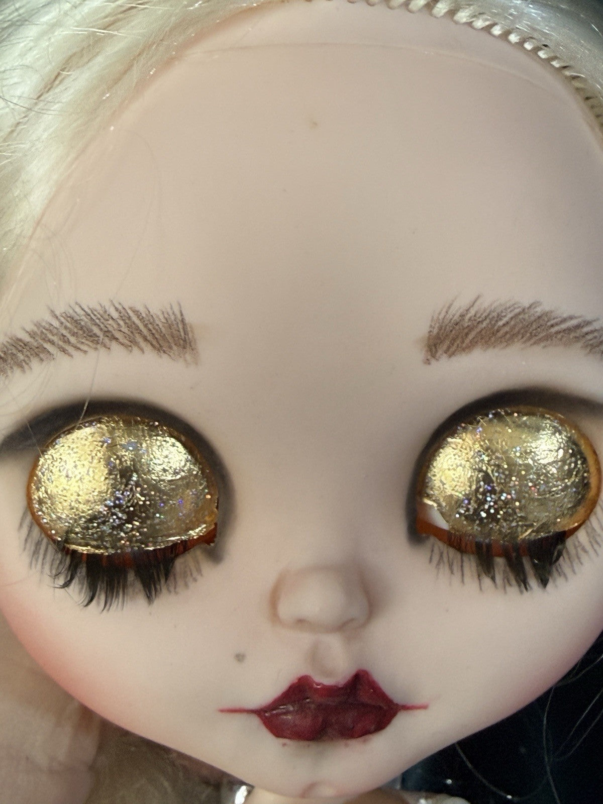 OOAK Custom Blythe 11” Artist BJD Bride Doll