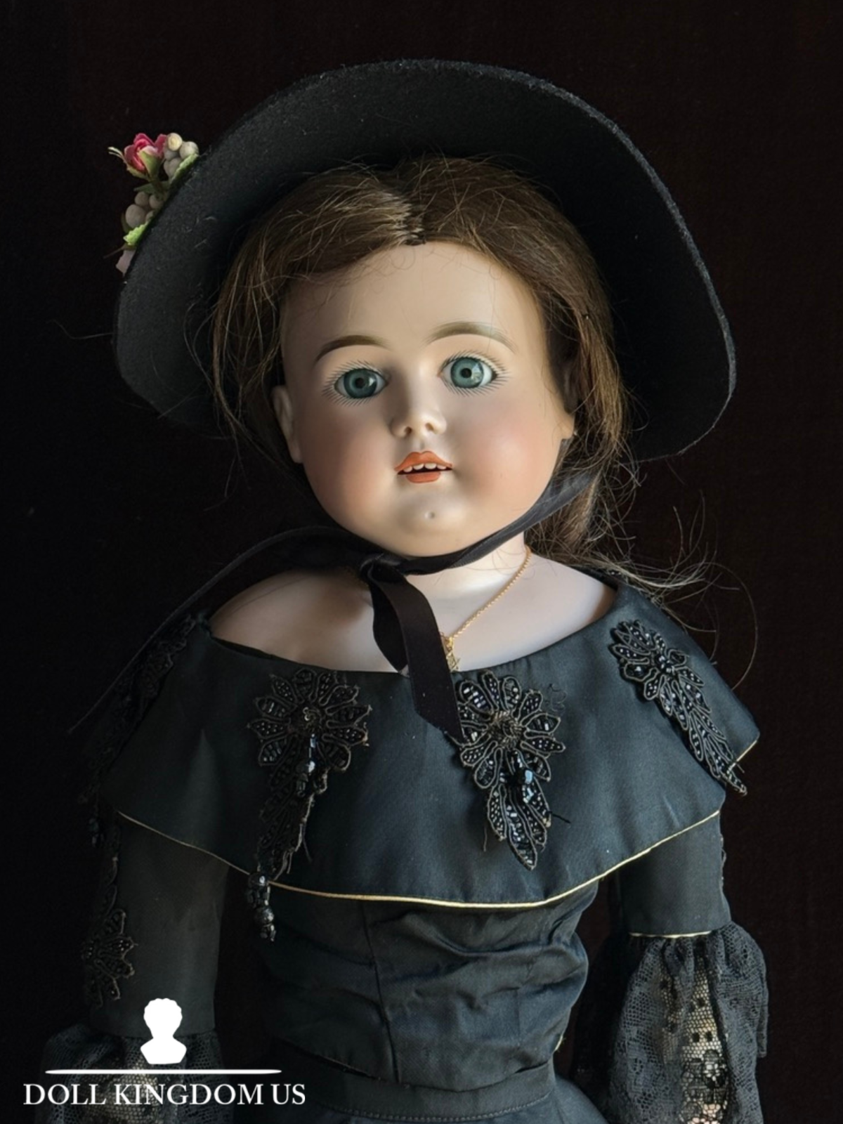 Antique German 26” Kestner Alphabet Series Bisque Shoulder Turned Head Doll