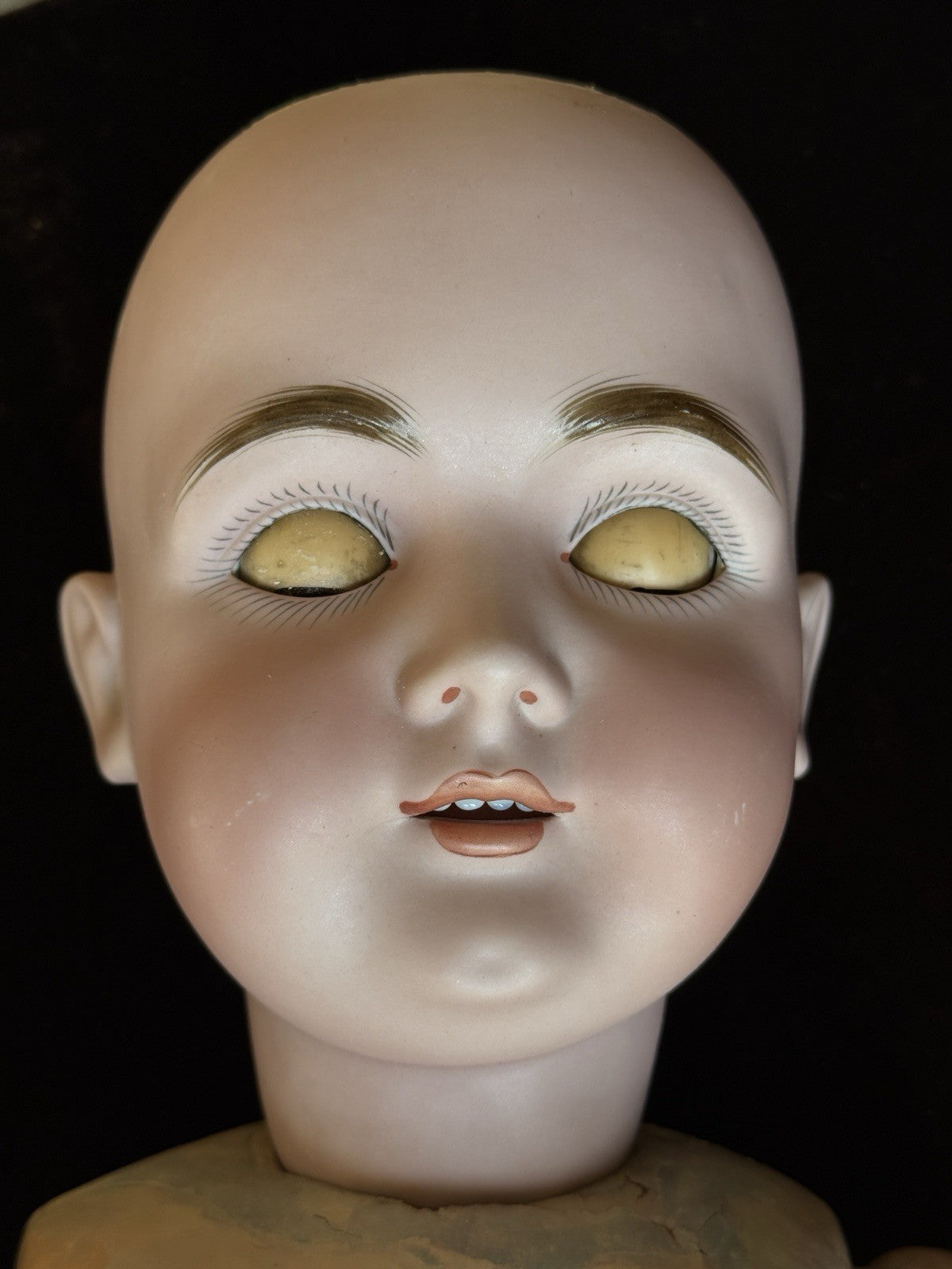 Large Antique German 30” Kestner 164 Bisque Head Doll
