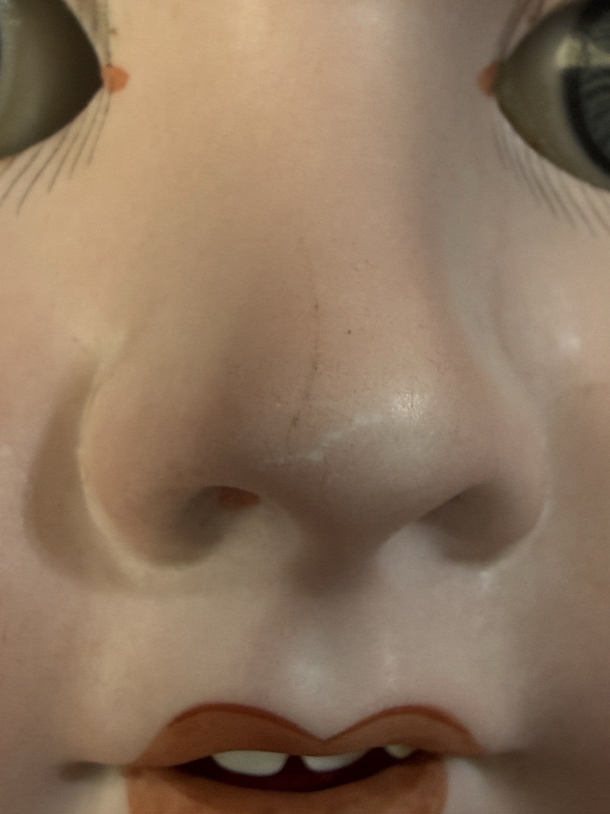 Antique German Kley Hahn Walkure 30” Doll Bisque Head Composition Body