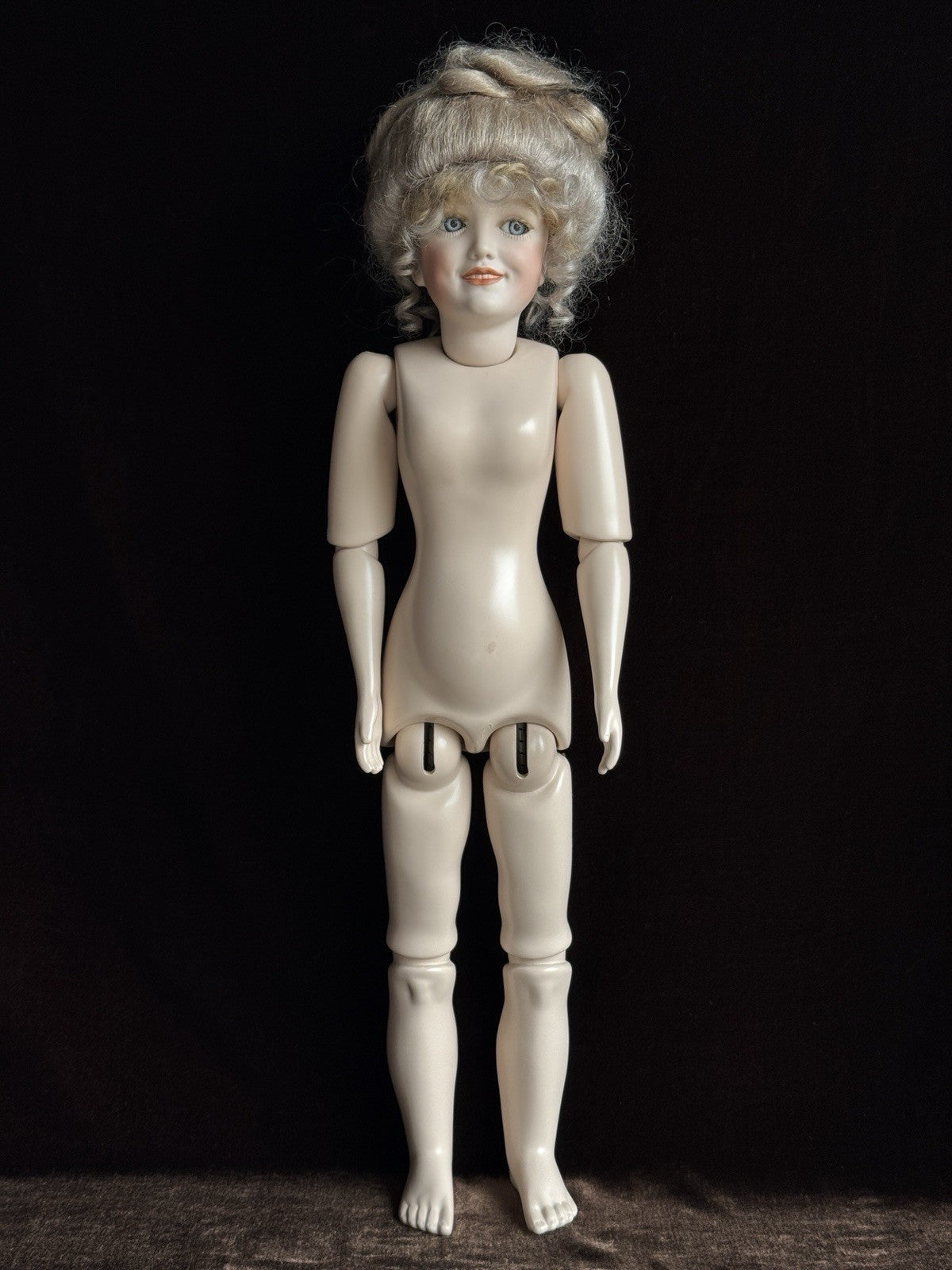 Very Rare Compo 21” Reproduction of Antique Simon Halbig 1388 Lady Fashion Doll