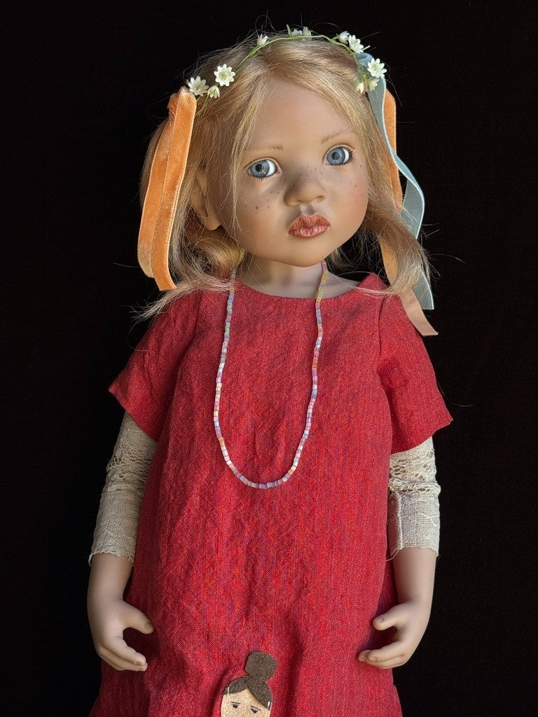 Rare Lifelike Zwergnase 22” Vinyl Irmi Doll 2005 LE 50 with Tag and Box