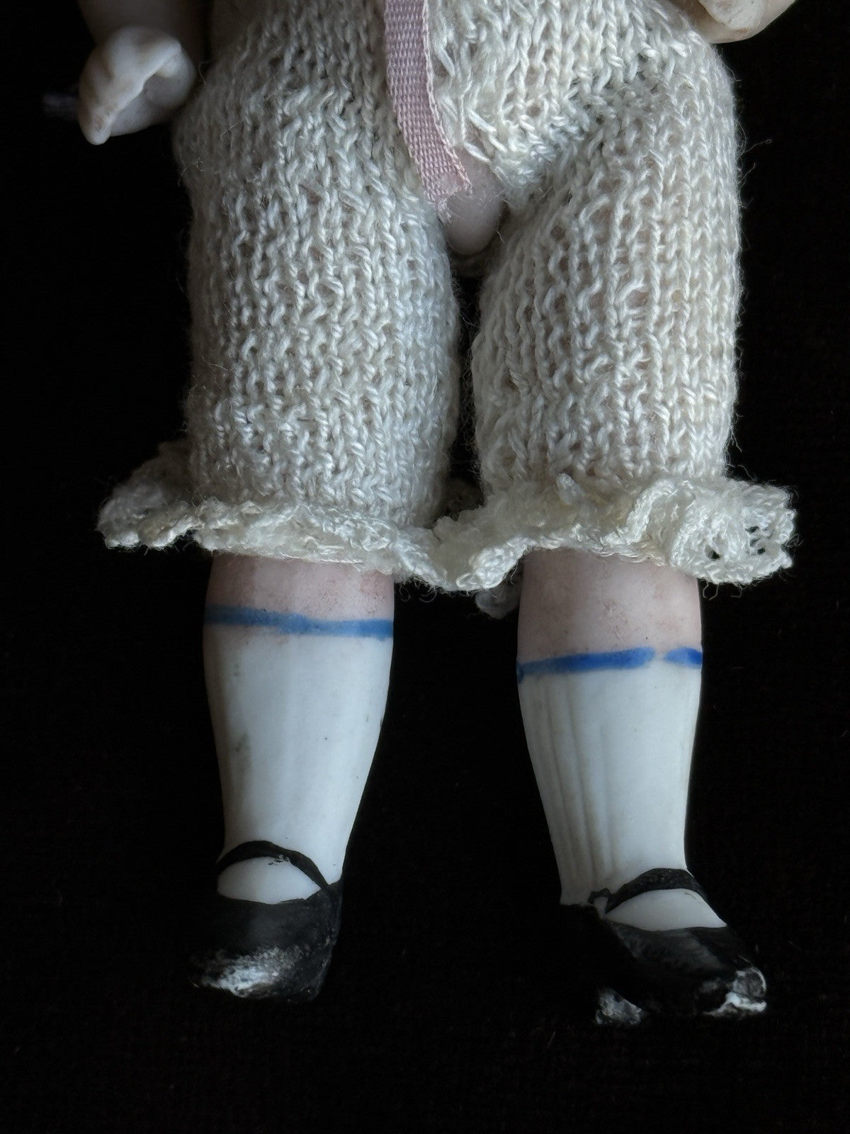 Mystery Antique German 3.625” All Bisque 36 Orsini Style Mignonette Doll