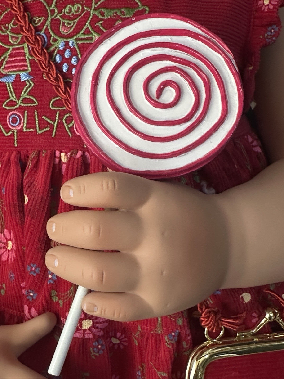 Collectible Porcelain 30” Doll “Lollipop ” by Monika Levenig LE 400 Tag/COA