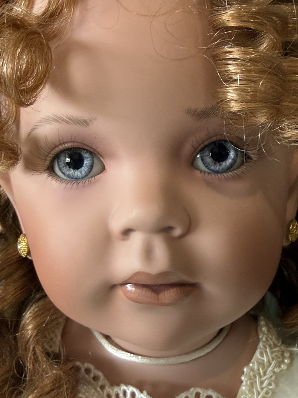 Large 32” Porcelain Doll “Tammie” by Donna Rubert LE 750