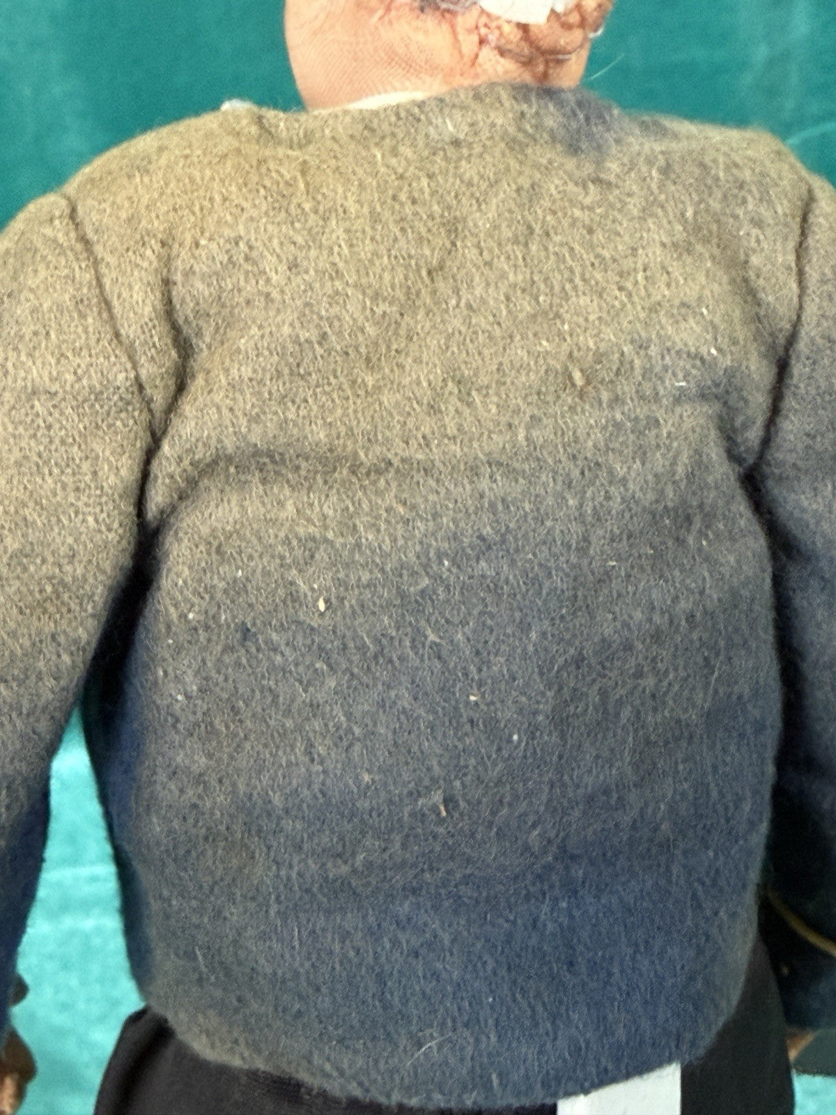 Lot Of 2 Antique 1940’s (?) French  Ravca Cloth  11.5” Dolls