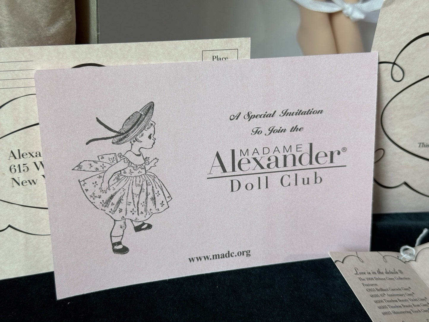 Madame Alexander Brilliant Cascade Cissy Doll LE 150 Box/COA/Tag No Outfit