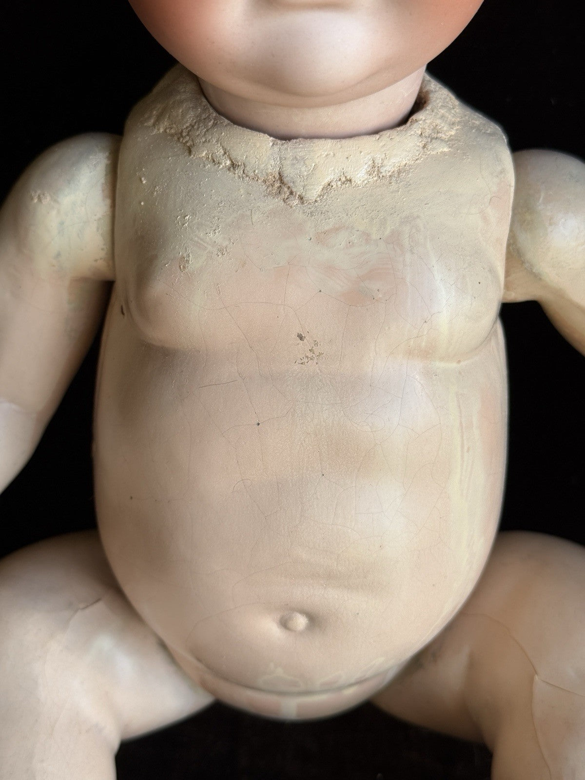 Antique German 16” Kestner JDK 257 Bisque Head Baby Doll