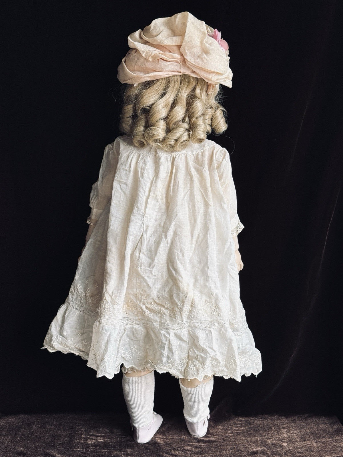 Antique German 28.5” Armand Marseille 390 Bisque Head Doll
