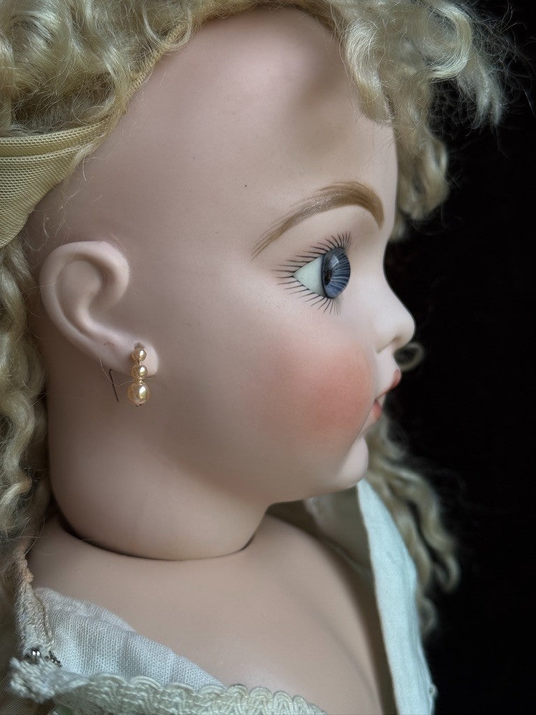 Colleen Phillips Porcelain Compo 26” Repro of Antique French Bru Jne Doll