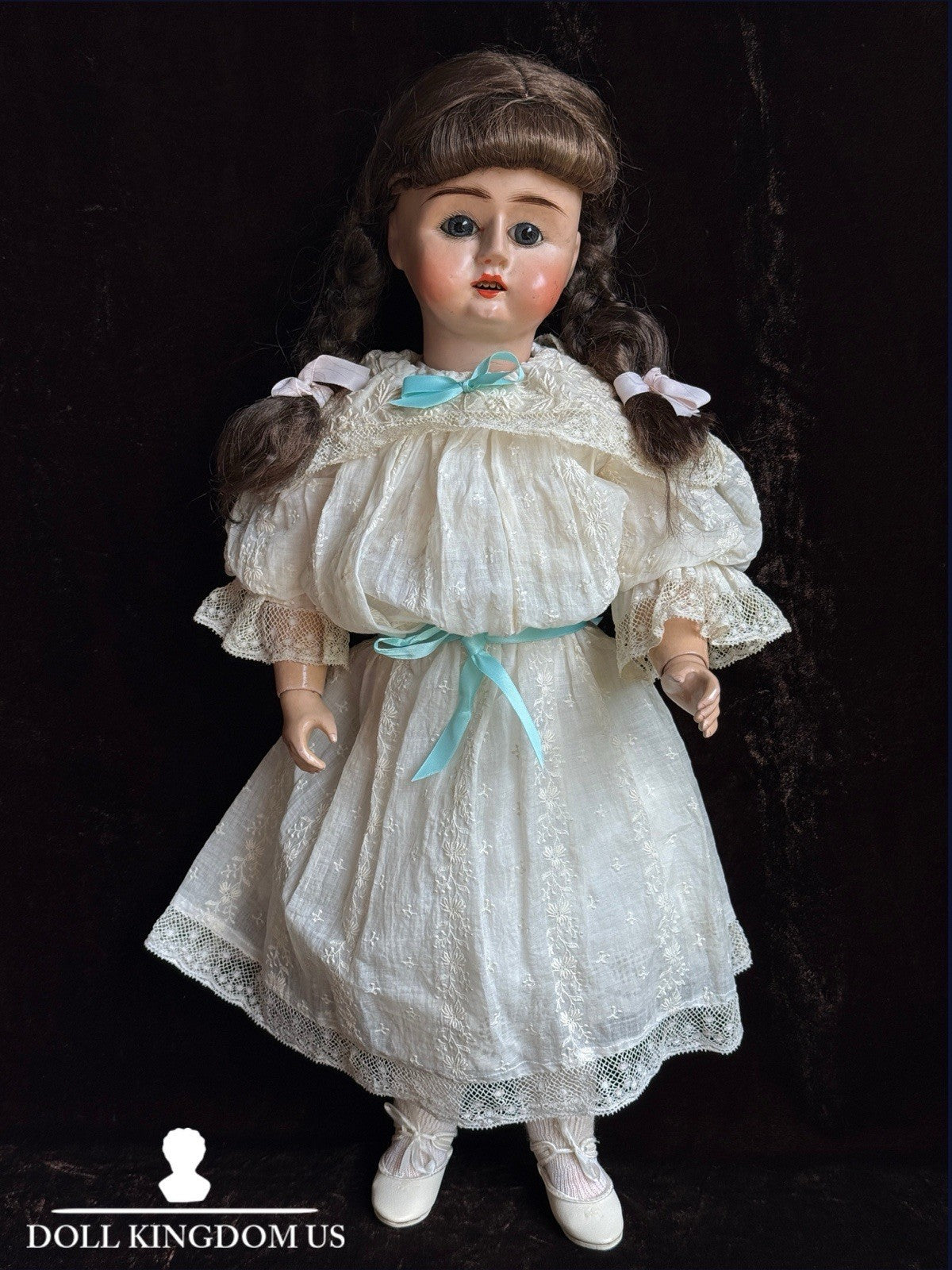 Antique French 21” Tout en Bois All Wood Doll