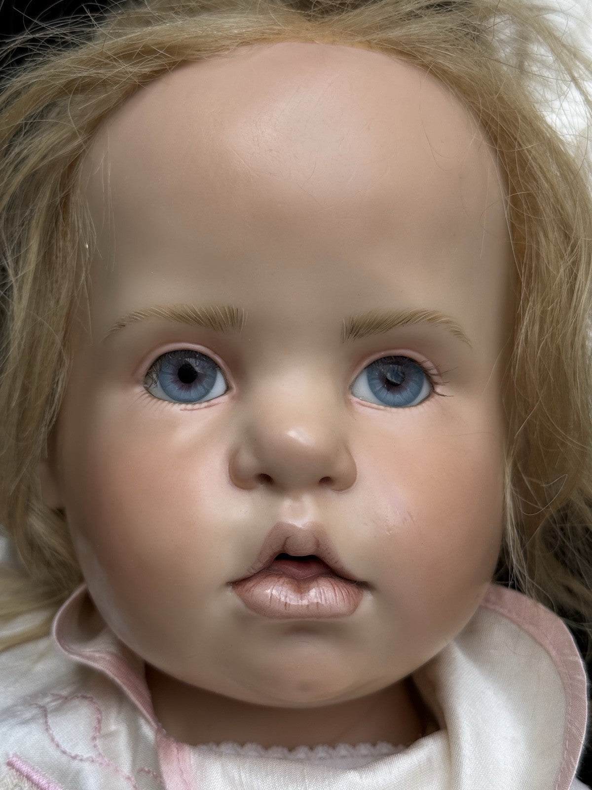 German 23” Hildegard Gunzel Wax Over Porcelain Emily Doll in Box LE USA 25