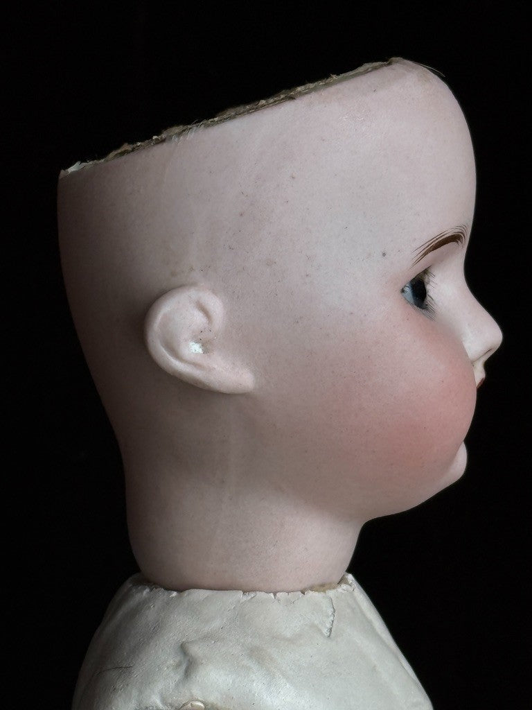 Antique French 17.75” SFBJ 60 Bisque Head Doll