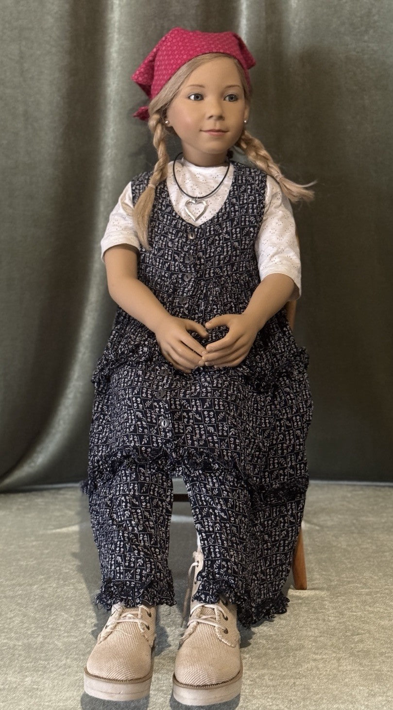 Artist Collectible Vinyl 39” Doll “Janina” by Elizabeth Lindner LE 500 for Gotz