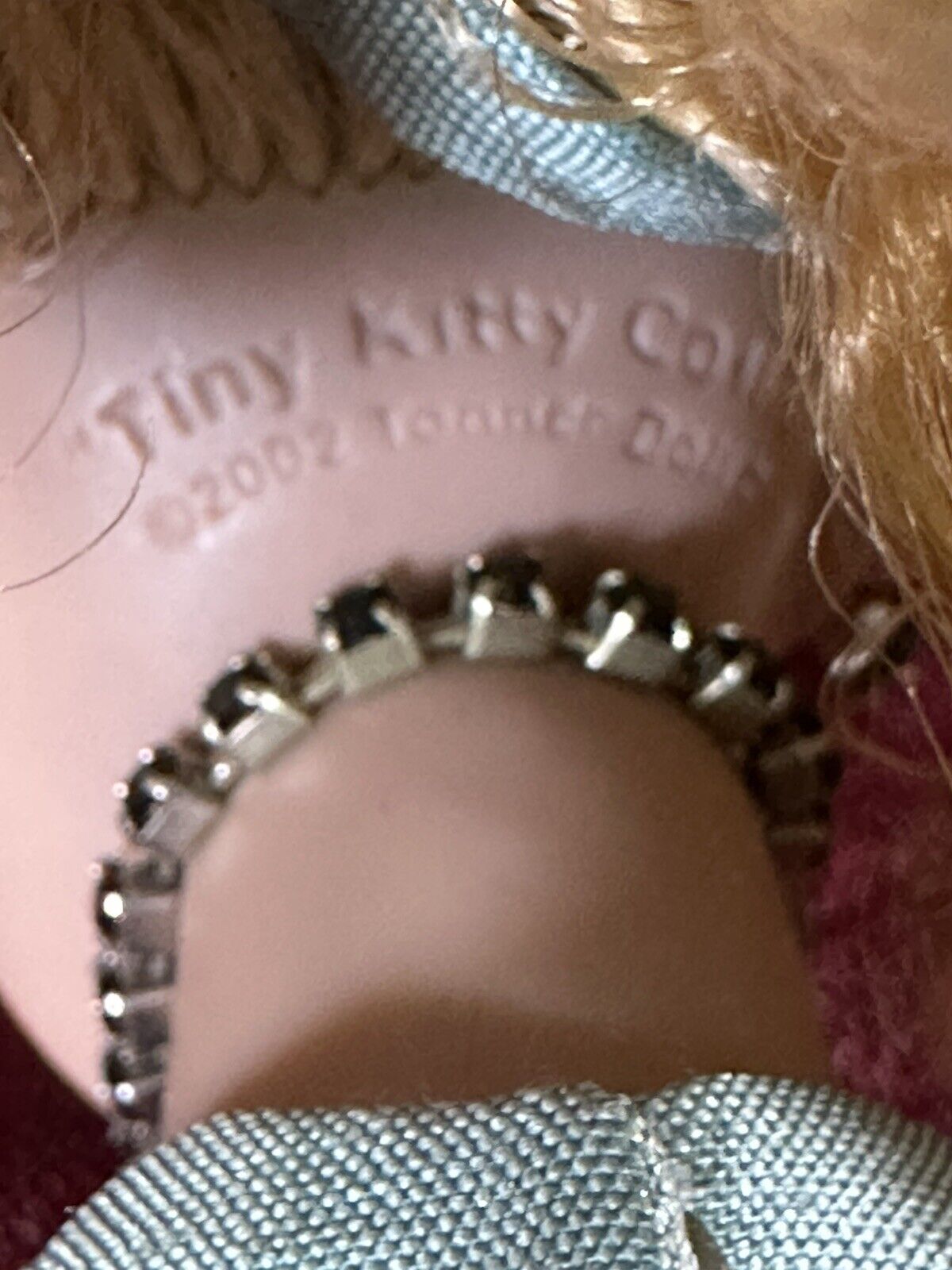 Collectible Tonner Tiny Kitty Collier 10" Doll “Little Miss Kitty" Tag/Stand
