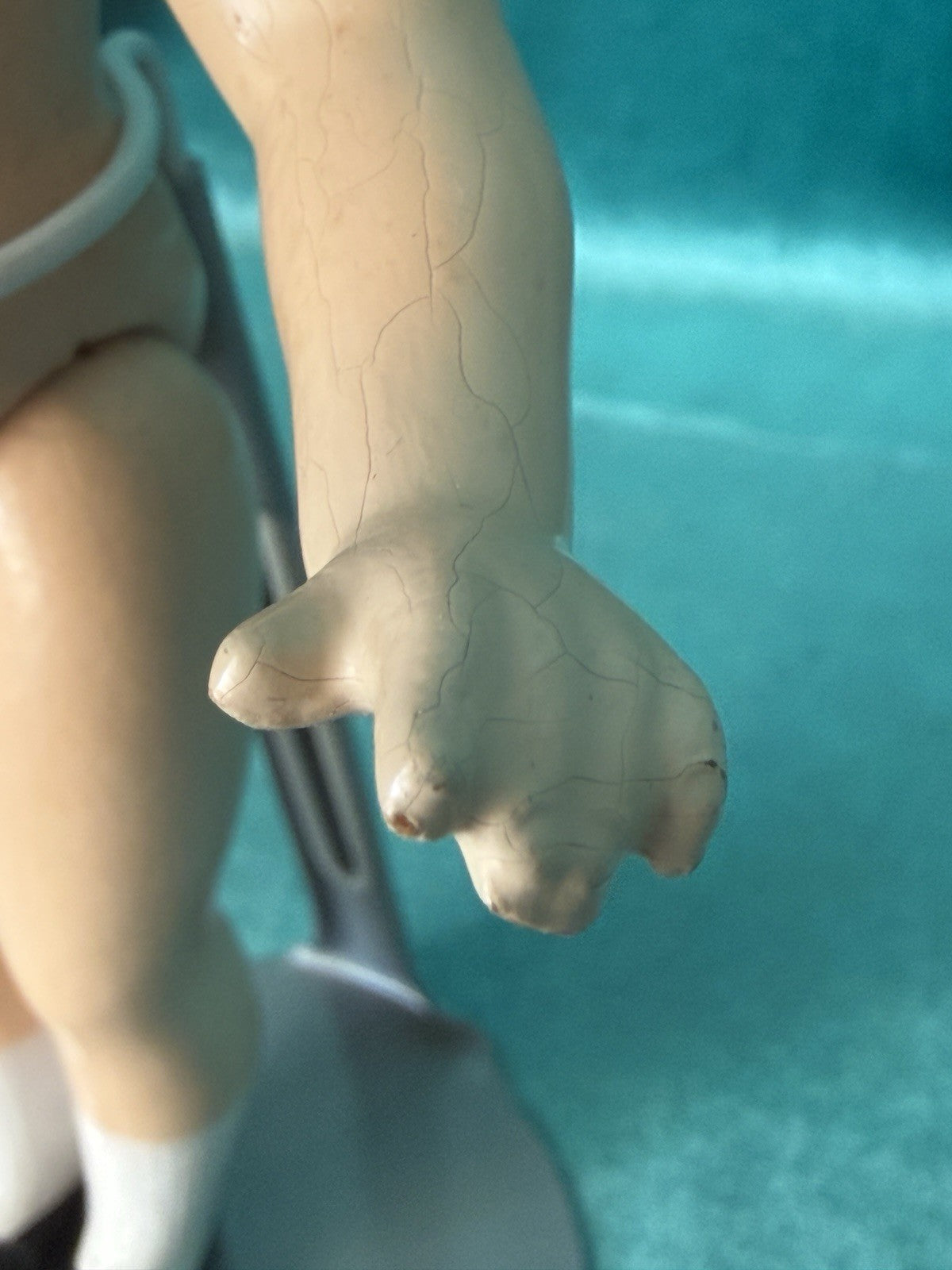 Rare Vintage 1936 Composition Madame Alexander  "Tiny Betty" Chinese 7” Doll