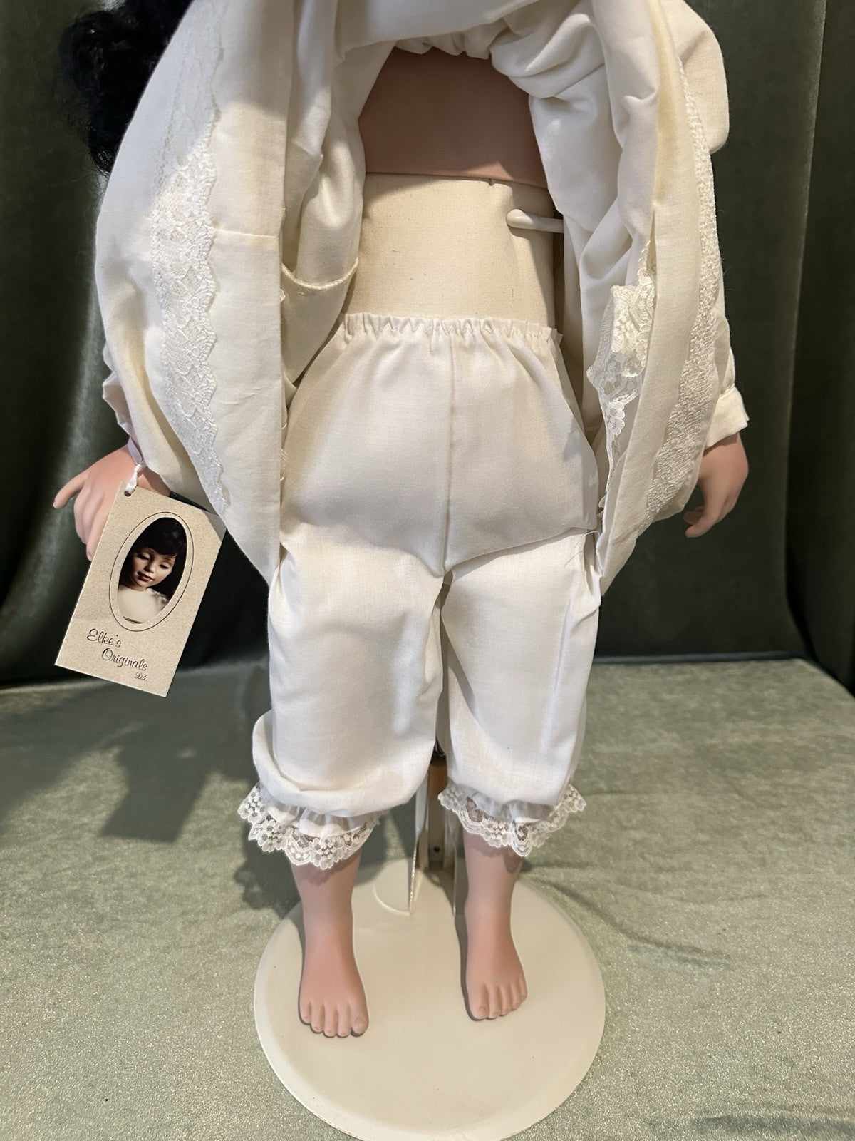 Collectable Elke’s Original Porcelain 25” Doll “Alicia” Box/COA/Book LE 132/250