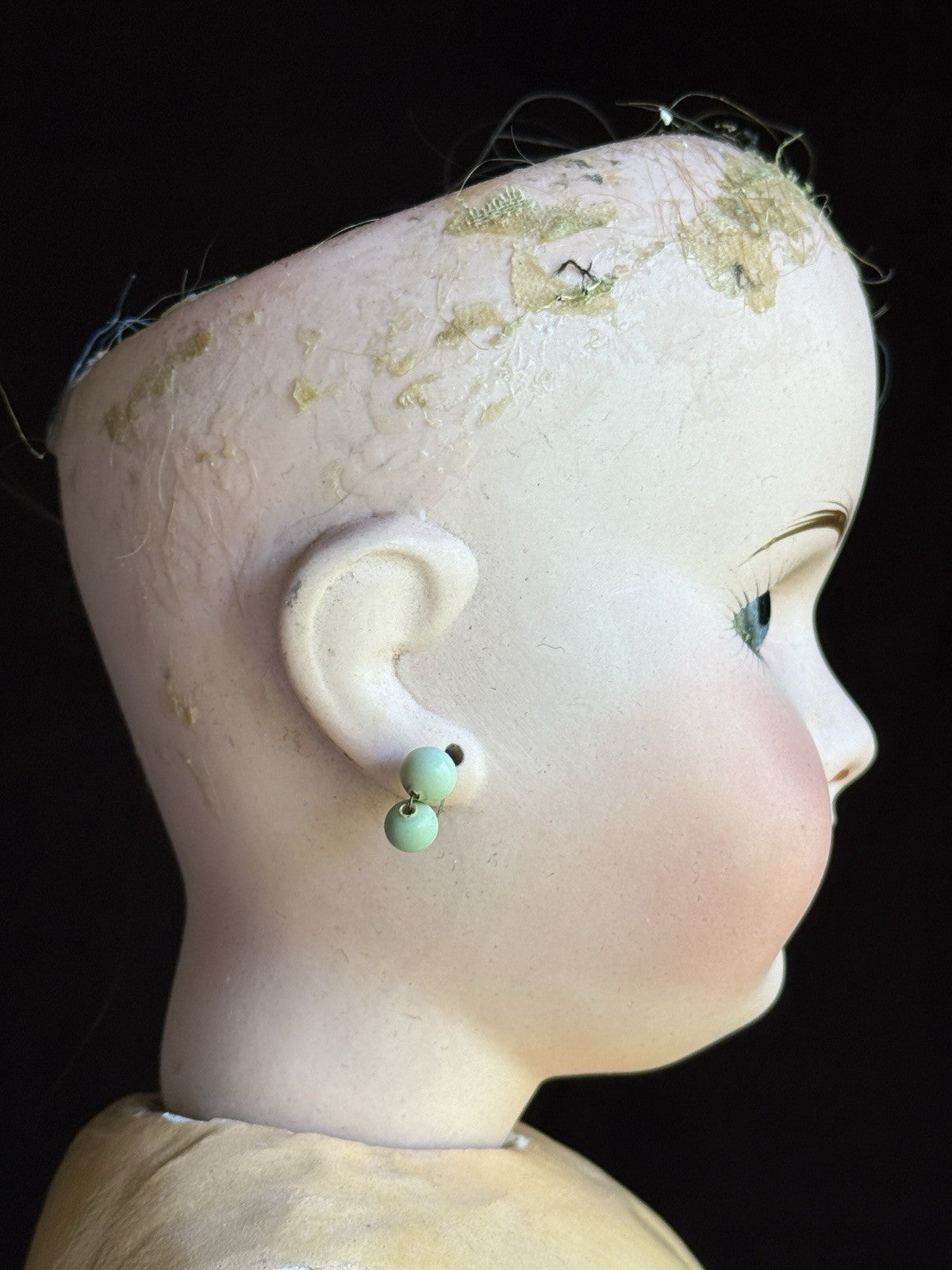 Antique French 21.5” Laternier Limoges Bisque Head Doll