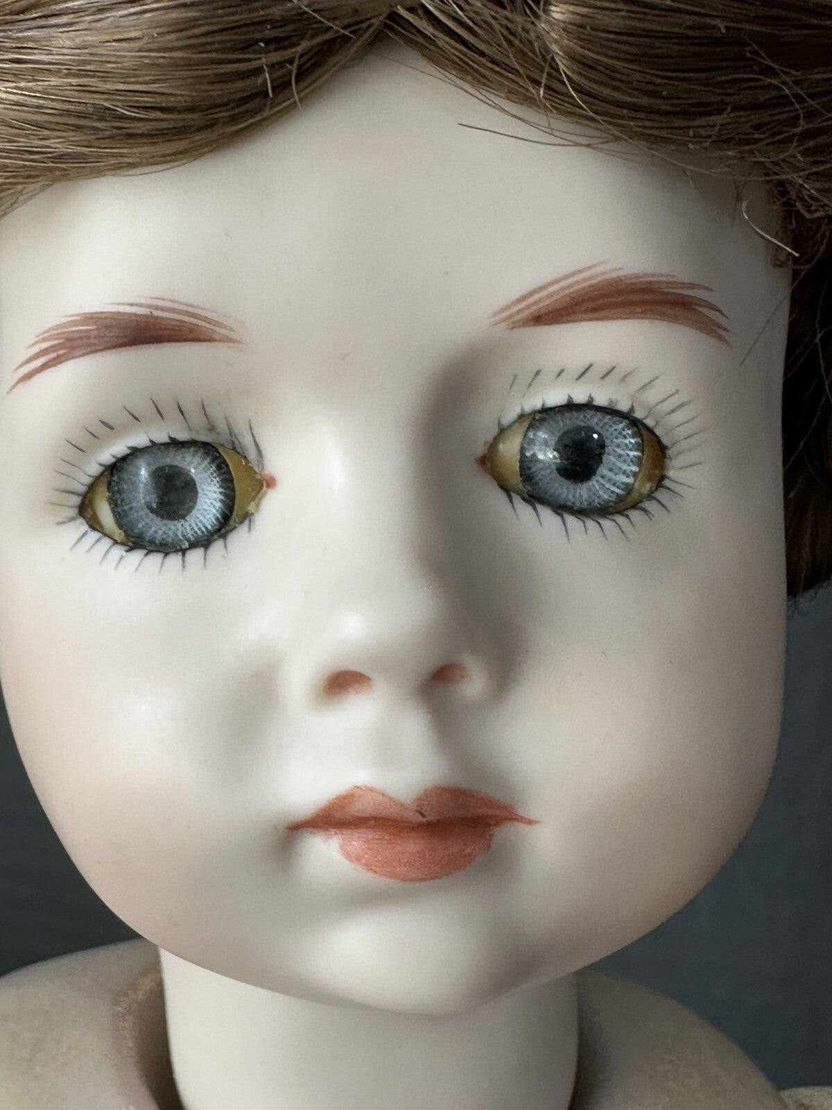 Reproduction of  Antique French Albert Marque 15” Doll Porcelain Head