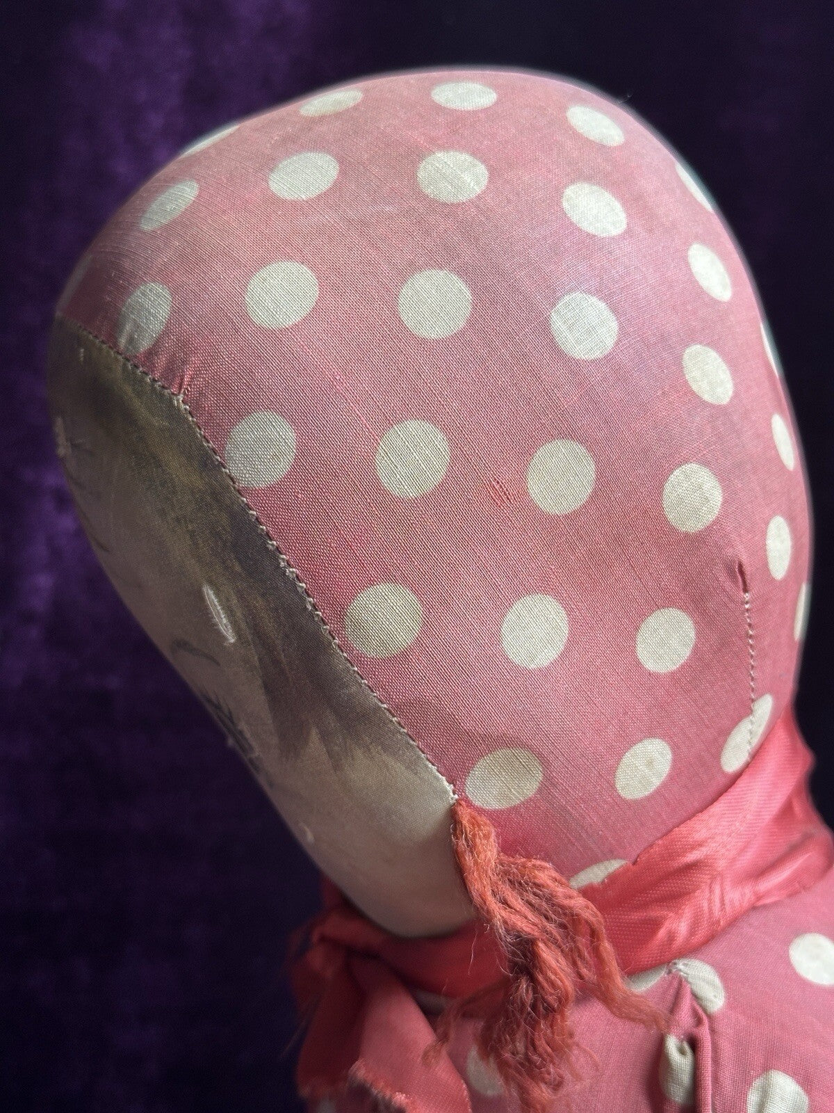 Rare Large 22” Georgene Averill Maud Tousey Fangel Cloth Doll