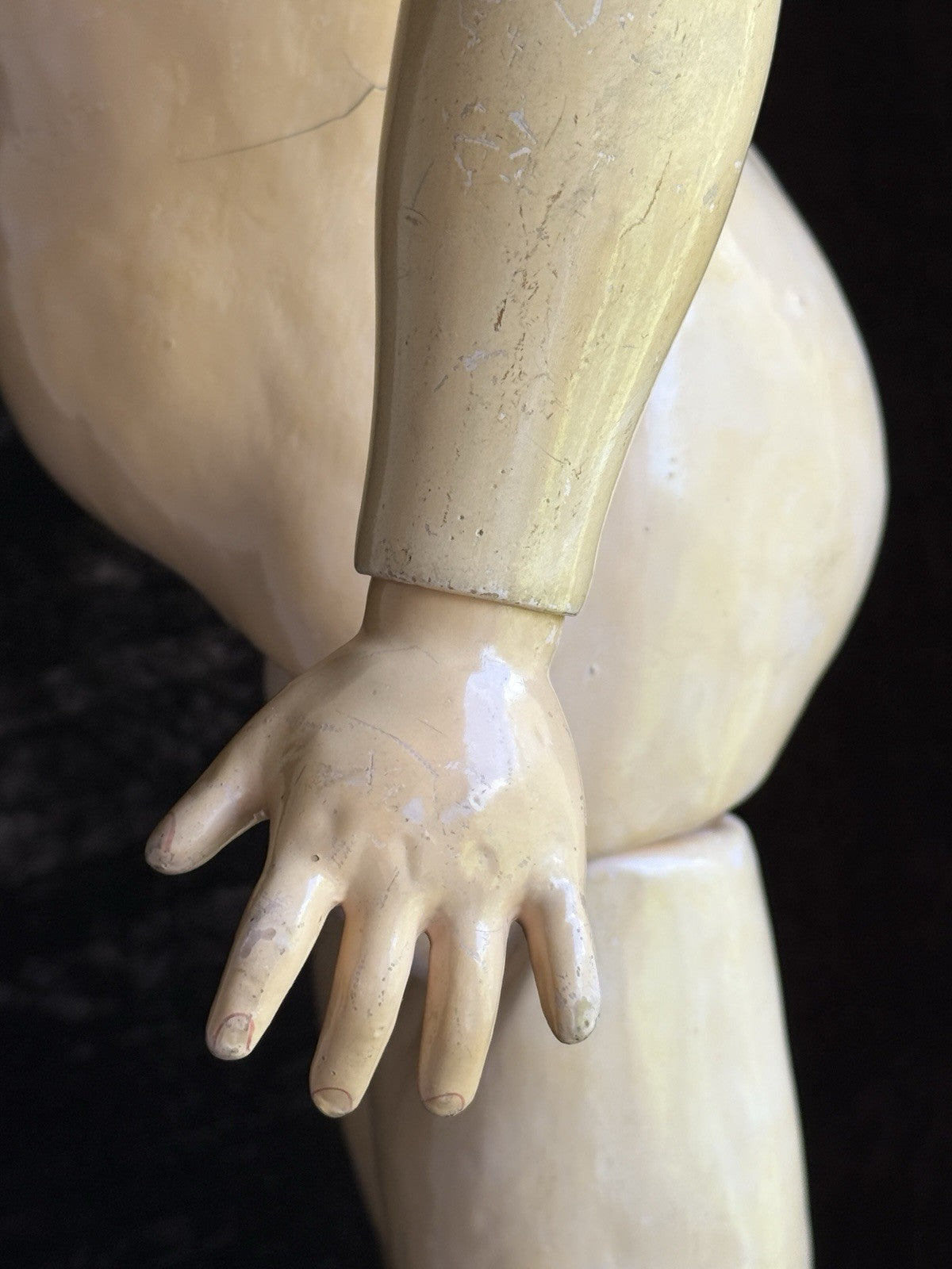 Antique German 30” Heinrich Handwerck 109 Bisque Head Doll