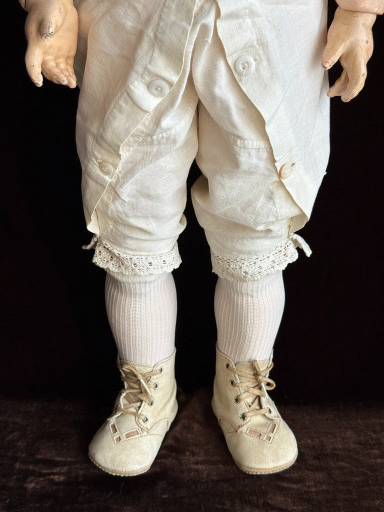 Antique German 28" Simon & Halbig Kammer & Reinhardt Bisque Head Doll