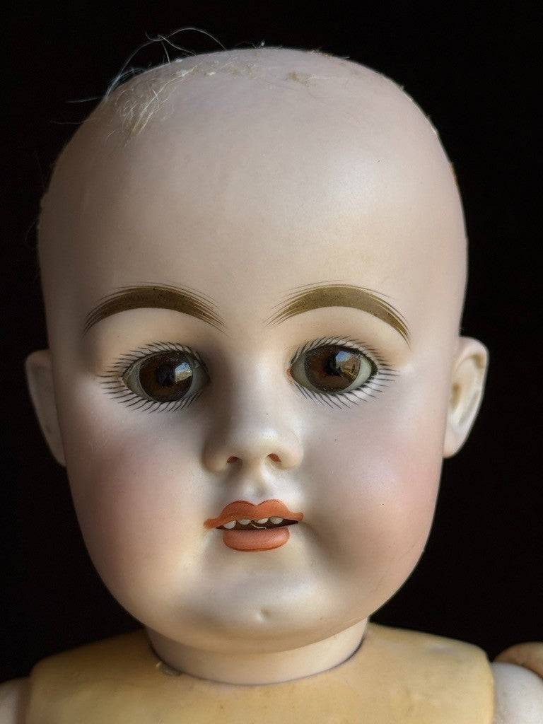 Rare Antique German 21” Kestner 156 Bisque Head Doll