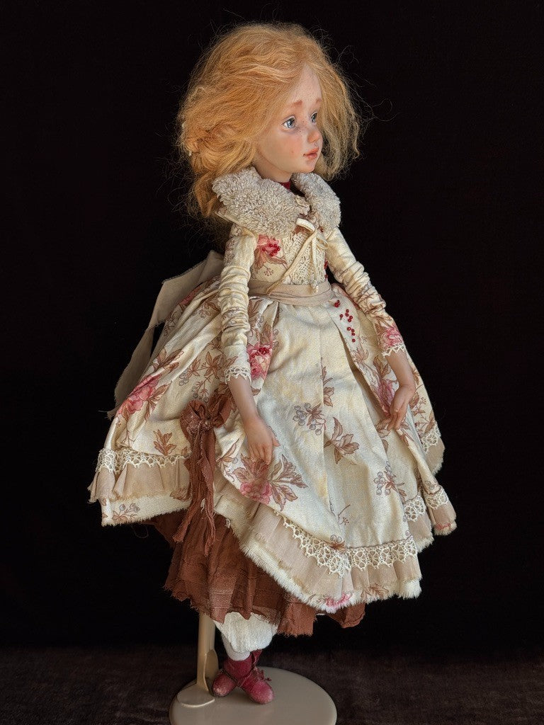 OOAK Russian Artist 21" Oplakanska Helena Olivia Doll in Box with Tag