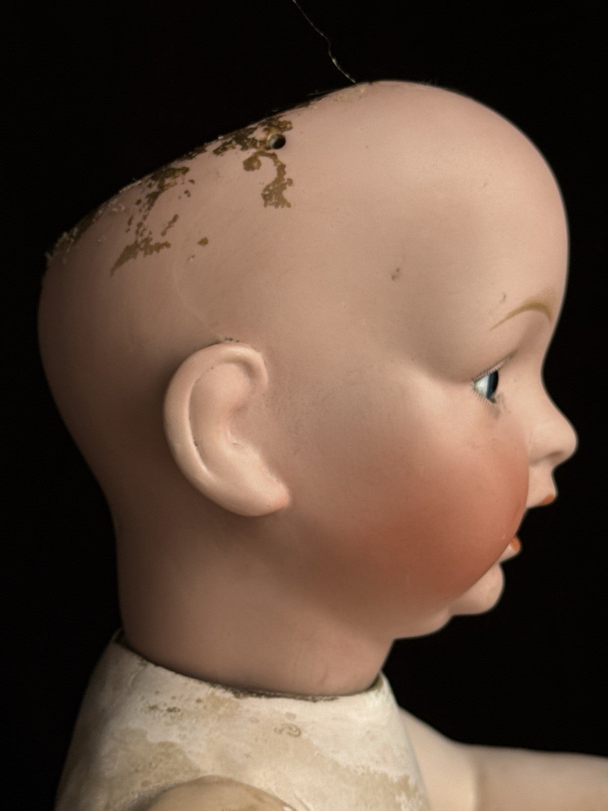 Antique Japanese 21” Morimura Brothers Bisque Head Baby Doll