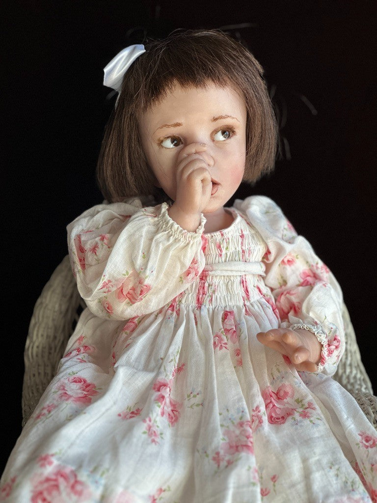 OOAK Jane Bradbury Lifelike Collectible Resin Doll