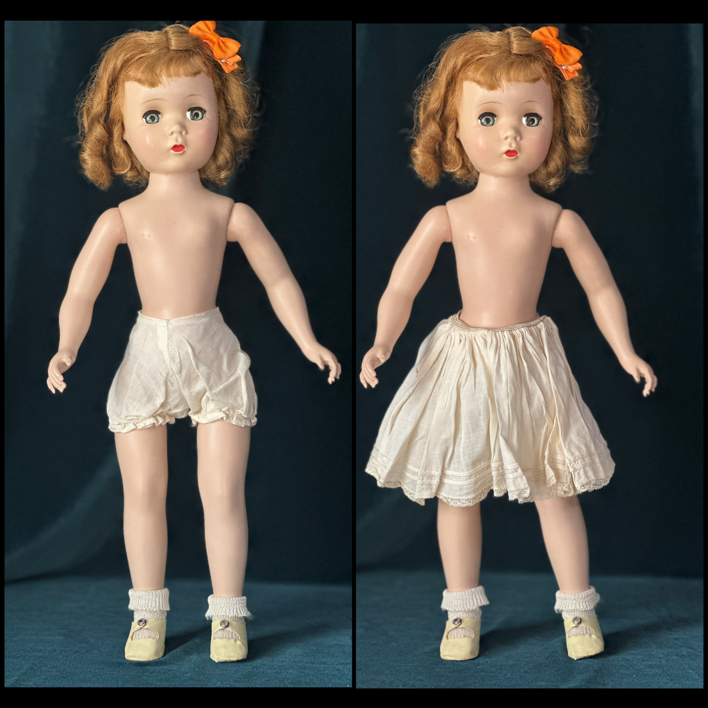 Vintage Madame Alexander Maggie Face Hard Plastic 17” Walker Doll