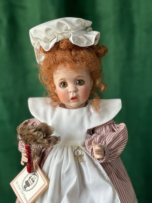 Wendy Lawton “Little Orphant Annie” 13” Porcelain Doll Box/Tag/COA LE 219/500