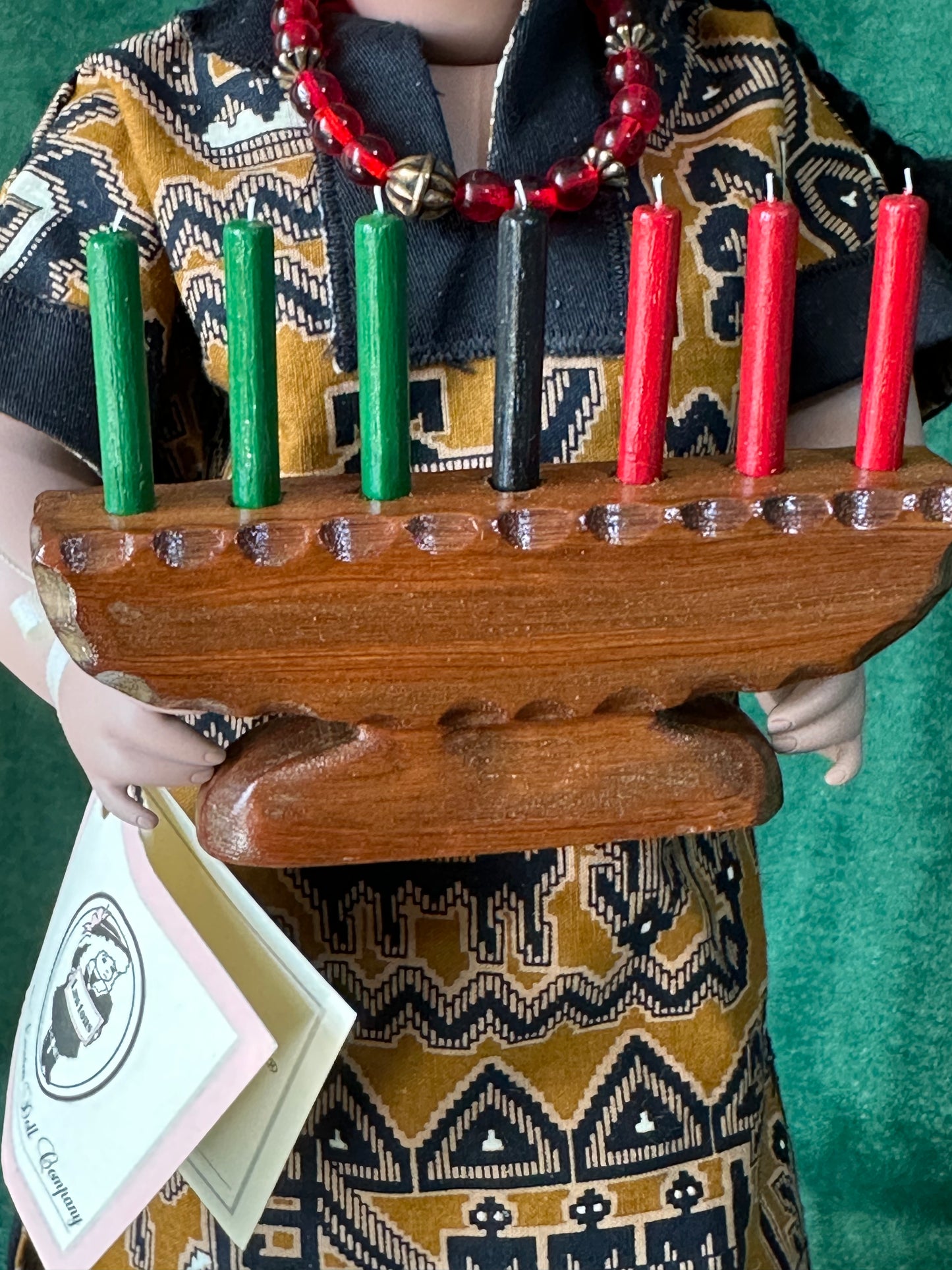 Wendy Lawton “Kwanzaa” 13” Porcelain Doll Box/Tag/COA LE 500
